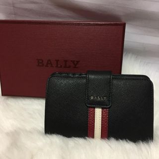 バリー(Bally)のBALLY バリー 二つ折り財布 レディース ブラック(折り財布)