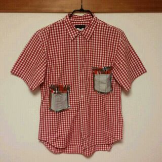 COMME des GARCONS(チェック ・ シャツ/ブラウス(半袖/袖なし COMME des GARCONS(チェック ・ シャツ/ブラウス(半袖/袖なし