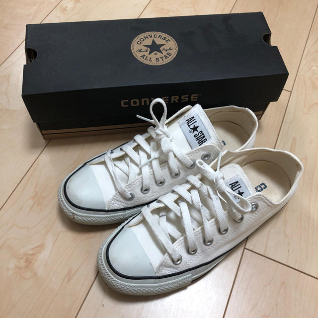 CONVERSE(コンバース)のコンバース ローカット ホワイト レディースの靴/シューズ(スニーカー)の商品写真