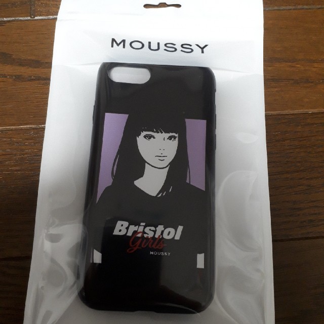 moussy(マウジー)のマウジー kyne ブリストル アイフォンケース ブラック スマホ/家電/カメラのスマホアクセサリー(iPhoneケース)の商品写真