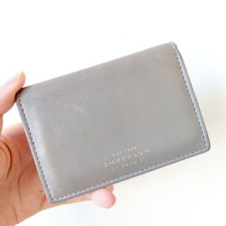 スマイソン(Smythson)の【中古品】Smythson マドックス カードケース ブロッサム(名刺入れ/定期入れ)