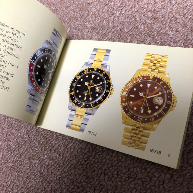 ROLEX(ロレックス)のロレックス 冊子 カタログ GMTマスター メンズの時計(その他)の商品写真