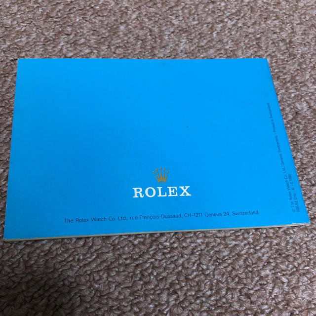 ROLEX(ロレックス)のロレックス 冊子 カタログ GMTマスター メンズの時計(その他)の商品写真