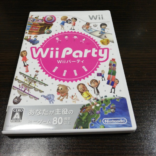 Wii(ウィー)のWii パーティ エンタメ/ホビーのゲームソフト/ゲーム機本体(家庭用ゲームソフト)の商品写真