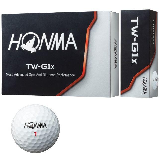 本間ゴルフ(ホンマゴルフ)のTW-G1x ボール スポーツ/アウトドアのゴルフ(その他)の商品写真