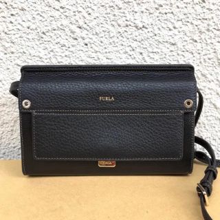 フルラ(Furla)の新品フルラ未使用ブラック正規品ライク長財布ショルダー(ショルダーバッグ)