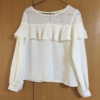 ページボーイ(PAGEBOY)のページボーイ♡フリルシフォンブラウス(シャツ/ブラウス(長袖/七分))