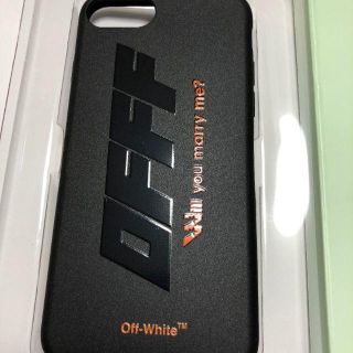 オフホワイト(OFF-WHITE)のOff-White  オフホワイト アローロゴ iPhone 7/8 ケース(iPhoneケース)