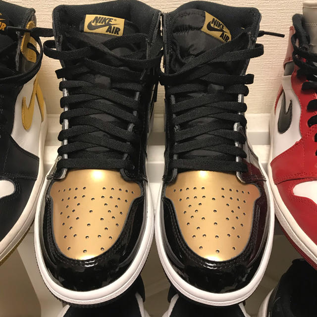 NIKE AIR  JORDAN1 OG NRG gold toe