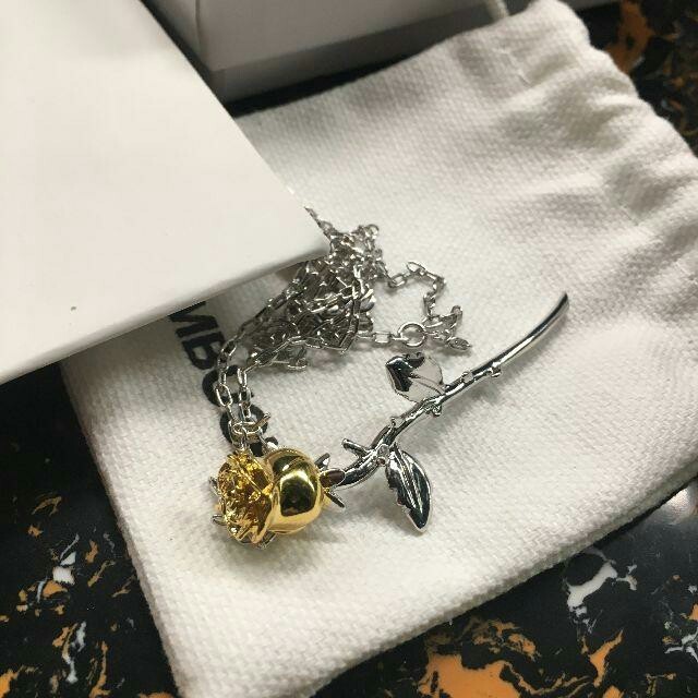 AMBUSH - AMBUSH ROSE CHARM NECKLACE 新品の通販 by PEACE's shop