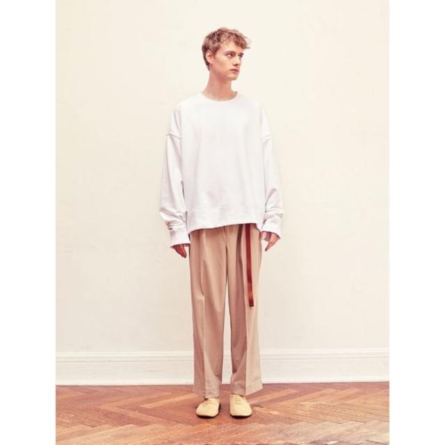 yoke ホワイトM OVERSIZED PIPPING SWEAT 19ss - www.sorbillomenu.com