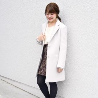 新品タグ付き♡Khaju♡チェスターコート♡ナチュラル♡36サイズ