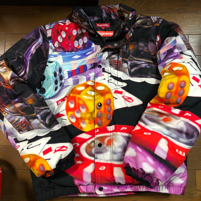 ジャケット/アウターSUPREME CASINO DOWN L 18FW