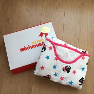 ミキハウス(mikihouse)のベビママ様専用 新品 ミキハウス ダブルB スリーパー(タオルケット)