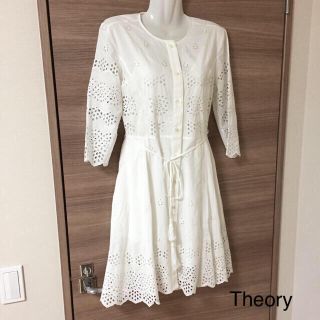 セオリー(theory)の《専用》Theory ワンピ&MACPHEE レザージャケット(ひざ丈ワンピース)