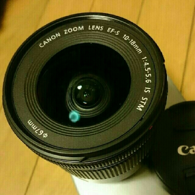 canon EF-S10-18 広角レンズ 純正 スマホ/家電/カメラのカメラ(レンズ(ズーム))の商品写真