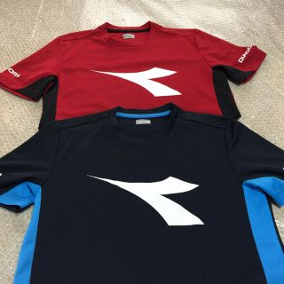 ディアドラ(DIADORA)の美中古 値下げディアドラ（DIADORA）マルチTシャツ　Mサイズ 2枚組(ウェア)