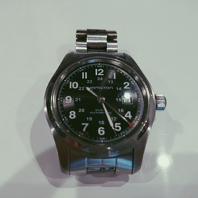 【最終値下げ】HAMILTON時計のみ金属ベルト