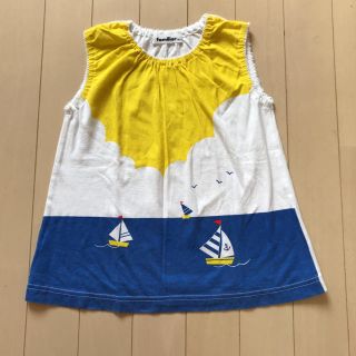 ファミリア(familiar)のファミリア  女の子 タンクトップ ノースリーブ カットソー 120㎝(Tシャツ/カットソー)