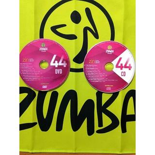 ズンバ(Zumba)のZUMBA　ズンバ　ZIN44　CD & DVD インストラクター専用 (スポーツ/フィットネス)