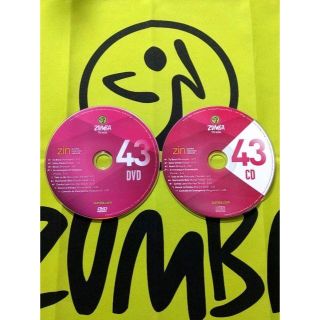 ズンバ(Zumba)のZUMBA　ズンバ　ZIN43　CD & DVD インストラクター専用 (スポーツ/フィットネス)