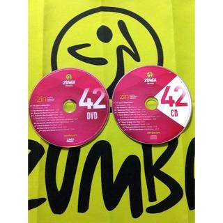 ズンバ(Zumba)のZUMBA　ズンバ　ZIN42　CD & DVD インストラクター専用 (スポーツ/フィットネス)