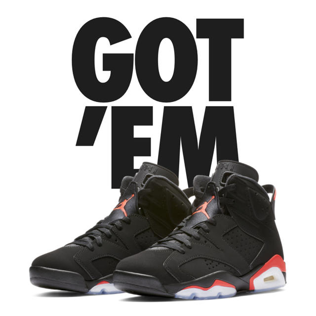 ,AIR JORDAN 6 INFRARED