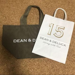 ディーンアンドデルーカ(DEAN & DELUCA)の新品 DEAN&DELUCA トートバック Sサイズ モカベージュ 限定品(トートバッグ)