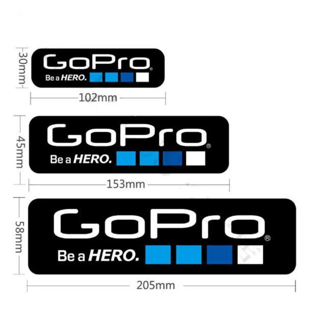 GoPro(ゴープロ)の【正規品】GoPro ステッカー セット スマホ/家電/カメラのカメラ(コンパクトデジタルカメラ)の商品写真