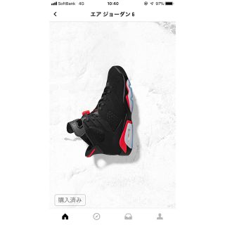 ナイキ(NIKE)のAIR JORDAN 6 INFRARED エアジョーダン 6 NIKE(スニーカー)