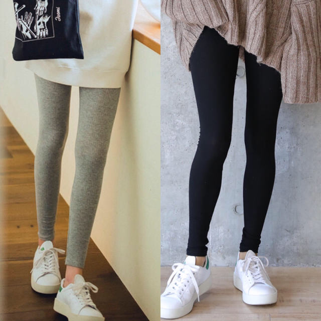 juemi Rib Leggings レディースのレッグウェア(レギンス/スパッツ)の商品写真