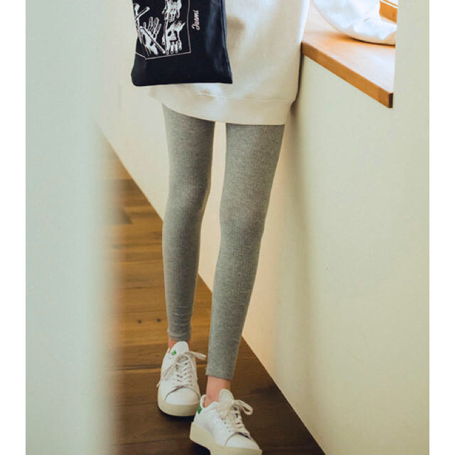 juemi Rib Leggings レディースのレッグウェア(レギンス/スパッツ)の商品写真