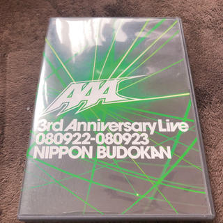 トリプルエー(AAA)のAAA 3rd Anniversary DVD(ミュージック)