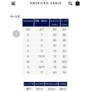 AmericanEagle ジェギング サイズ6 デニム