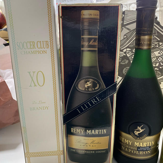 レミーマルタン  VSOP ナポレオン ヘネシー KENZO サッカークラブXO 食品/飲料/酒の酒(ブランデー)の商品写真