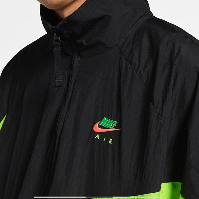 NIKE(ナイキ)の2XL 新品国内正規品NIKE ウーブン フルジップジャケット ネオンNEON  メンズのジャケット/アウター(ナイロンジャケット)の商品写真