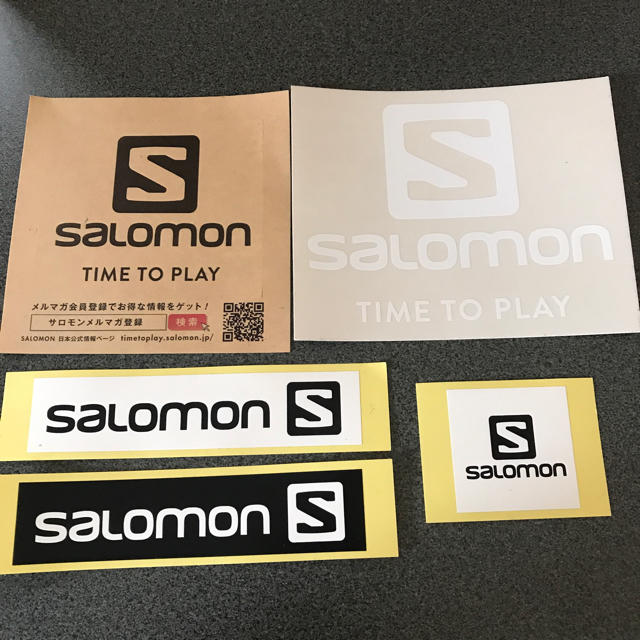 SALOMON(サロモン)のSALOMON  サロモン ステッカー スポーツ/アウトドアのスノーボード(ボード)の商品写真