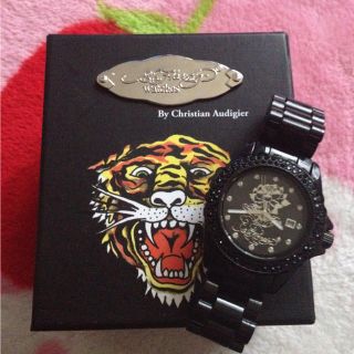 エドハーディー(Ed Hardy)のエドハーディ❤腕時計 値下げ(腕時計)