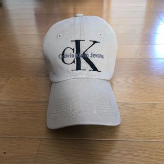 カルバンクライン(Calvin Klein)のCalvin Klein カルバンクライン キャップ ベージュ(キャップ)