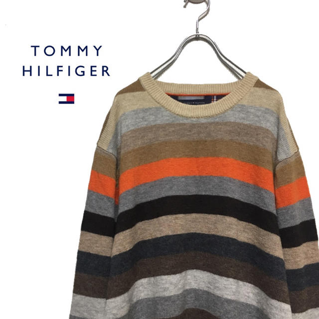 TOMMY HILFIGER(トミーヒルフィガー)のTOMMY HILFIGER トミーヒルフィガー ニット セーター メンズのトップス(ニット/セーター)の商品写真