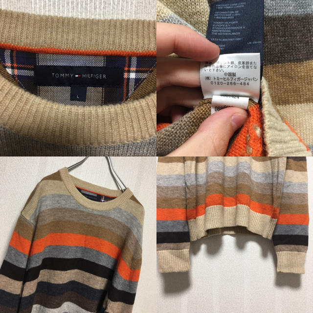 TOMMY HILFIGER(トミーヒルフィガー)のTOMMY HILFIGER トミーヒルフィガー ニット セーター メンズのトップス(ニット/セーター)の商品写真