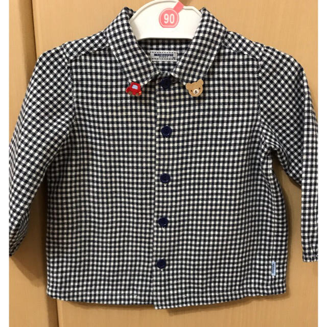 mikihouse(ミキハウス)のミキハウスブラウス キッズ/ベビー/マタニティのキッズ服男の子用(90cm~)(ブラウス)の商品写真