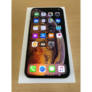 アップル(Apple)のiPhone Xs Max 64GB 超美品 オススメ au ゴールド(スマートフォン本体)