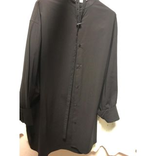 ラフシモンズ(RAF SIMONS)のRAFSIMONS 17ss オーバーシャツ 黒(シャツ)