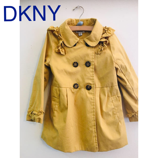 DKNY(ダナキャランニューヨーク)の 5歳 DKNY ダナキャランニューヨーク キッズ 子供 女の子 コート  キッズ/ベビー/マタニティのキッズ服女の子用(90cm~)(コート)の商品写真