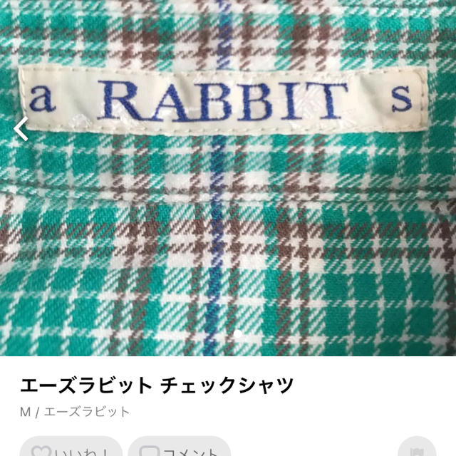 Asrabbit(エーズラビット)のエーズラビット チェックシャツ レディースのトップス(シャツ/ブラウス(長袖/七分))の商品写真