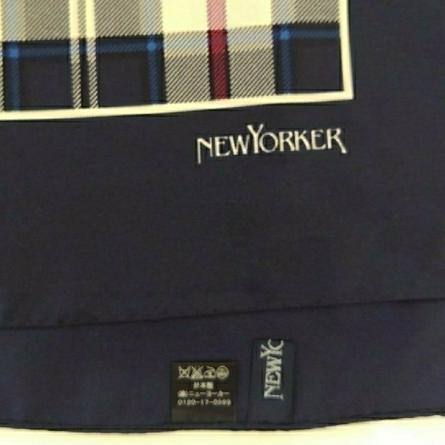 NEWYORKER(ニューヨーカー)の【美品】シルク100％　スカーフ レディースのファッション小物(バンダナ/スカーフ)の商品写真