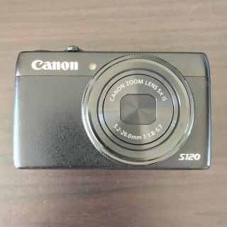 キヤノン(Canon)の 【美品】CANON PowerShot S120(コンパクトデジタルカメラ)