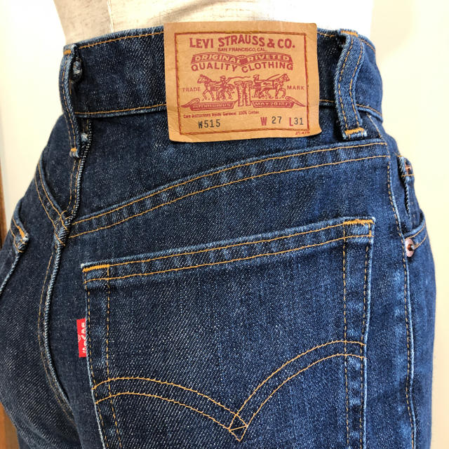 超貴重 90s ビンテージ Levi's w515 強ハイウェスト デニム 3