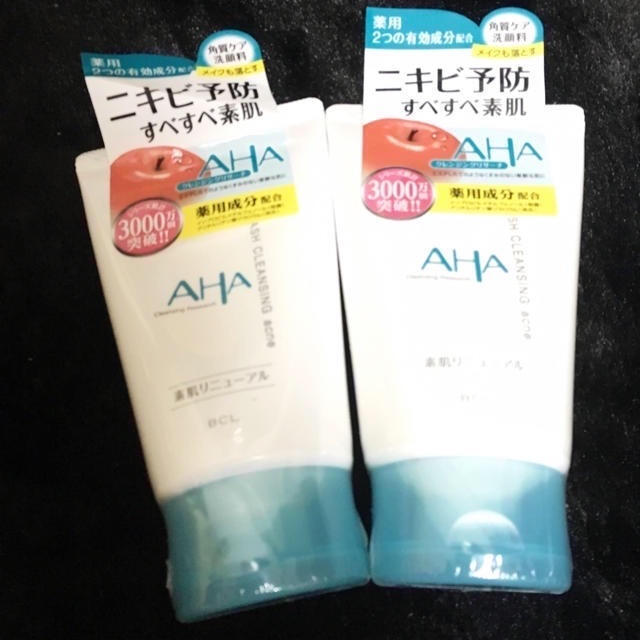 新品 AHA 素肌リニューアル コスメ/美容のスキンケア/基礎化粧品(洗顔料)の商品写真